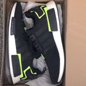 Adidas NMD_R1 (10.5) Black/Neon